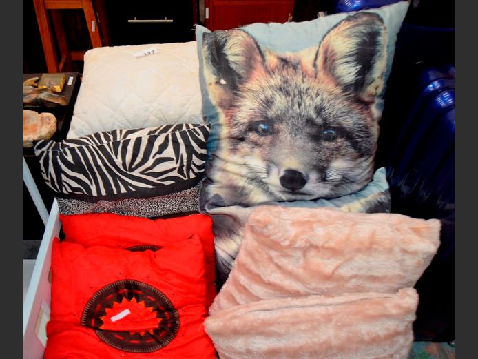 ASSORTED PILLOWS & SCATTER CUSHIONS