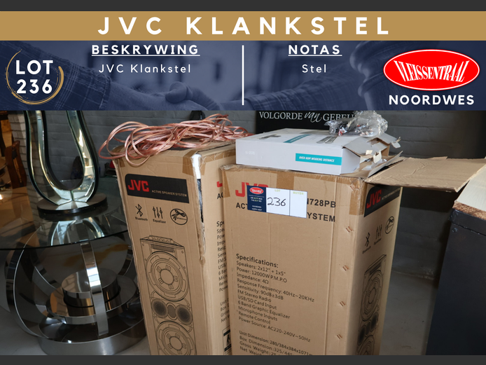 JVC KLANKSTEL