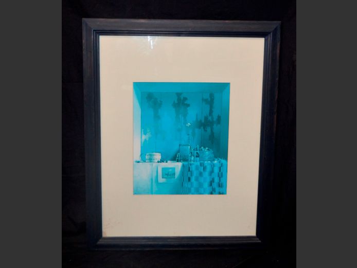 FRAMED PRINT "KITCHEN", 50 x 41cm