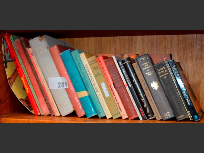 VARIOUS BOOKS