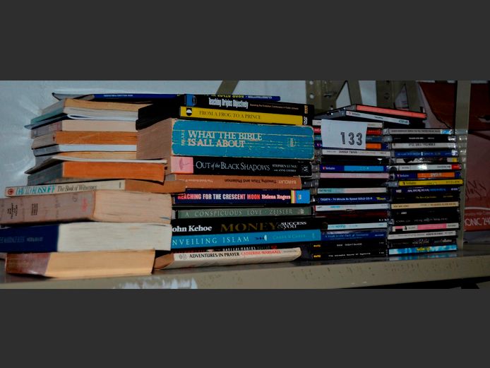 ASSORTED BOOKS & CD's