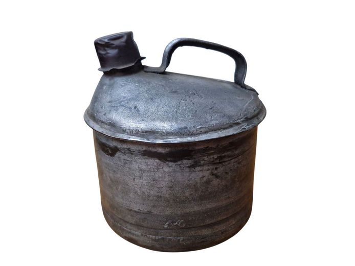 Vintage South African Railway Marked Fuel Can