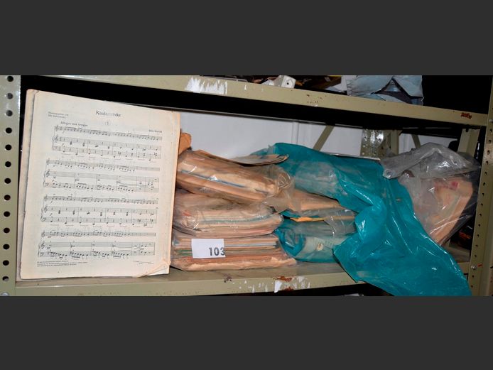 LOT: SHEET MUSIC BOOKS