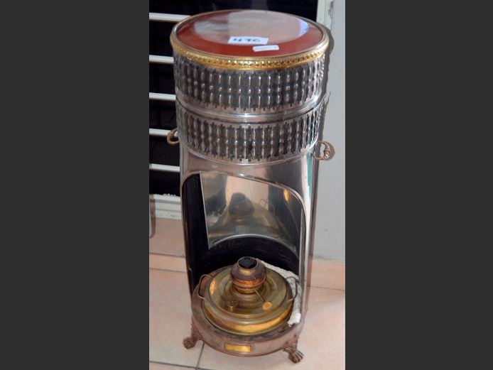 VINTAGE PARAFFIN HEATER, 31cm Diameter x 81cm High [Untested]