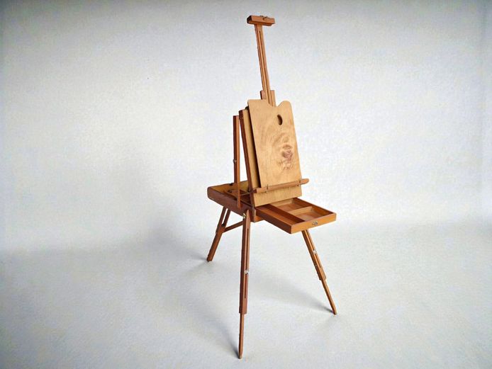 French Mabef Style Artist's Sketch Box Easel
