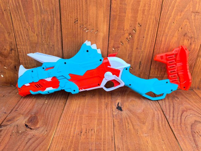 Nerf DinoSquad Tricerablast Dinosaur Foam Dart Blaster (Blaster Only)