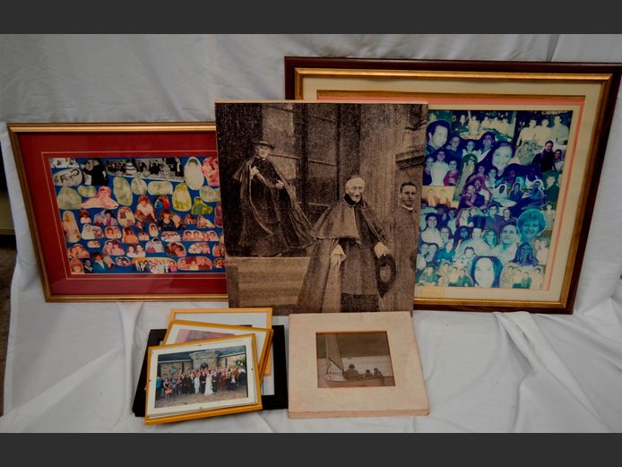 ASSORTED PHOTO FRAMES, etc