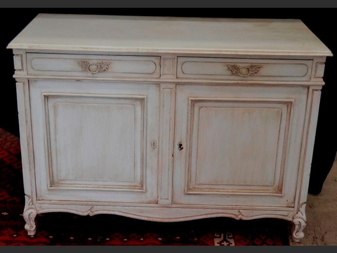 PAINT TECHNIQUE 2-DOOR, 2-DRAWER SIDEBOARD, 116 x 53 x 81cm