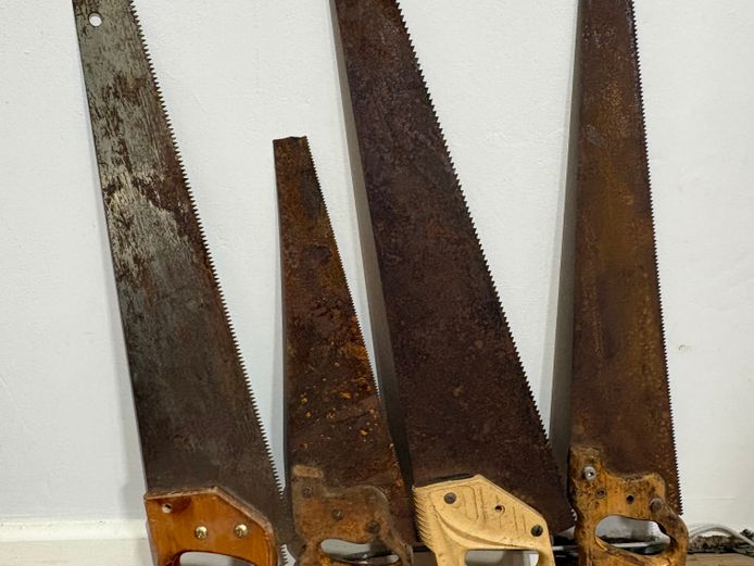 Set of Large Hand Saws