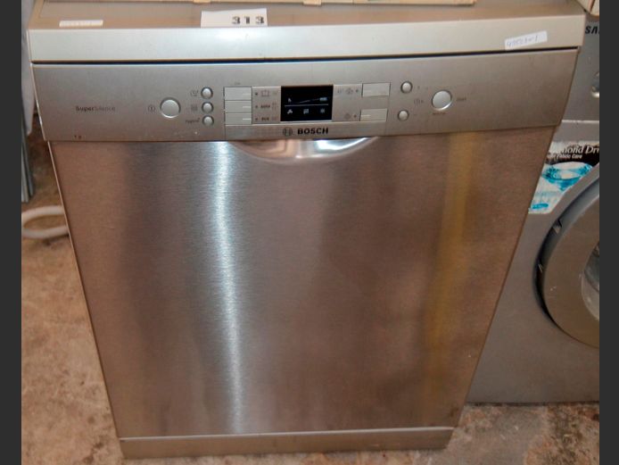BOSCH SUPER SILENT STAINLESS STEEL FRONT DISHWASHER [Untested, no power cable]