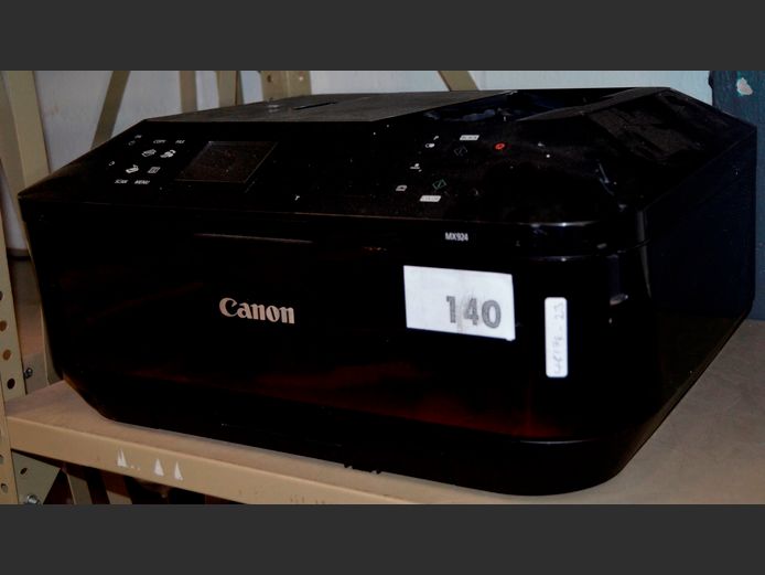 CANON PIXMA MX924 PRINTER [Switches on, untested further]