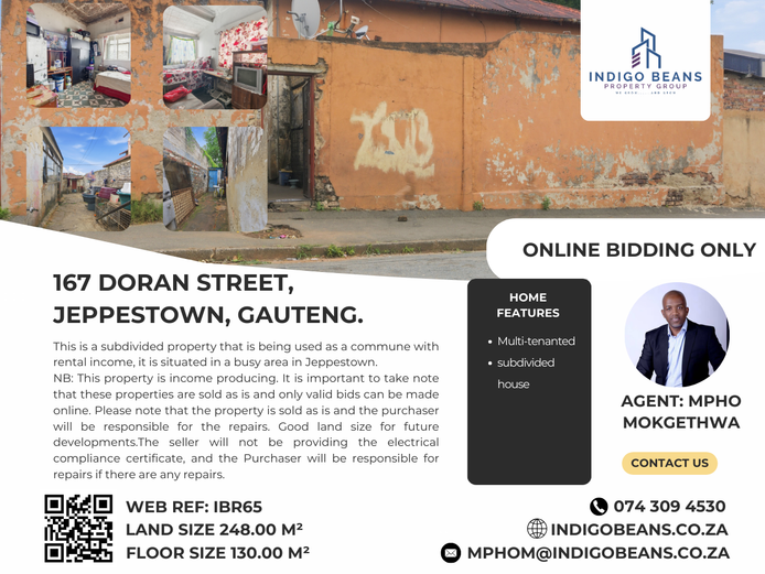 167 Doran Street, Jeppestown