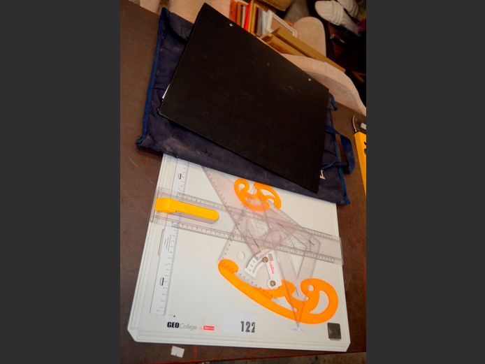 COLLEGE DRAWING BOARD WITH EXTRAS