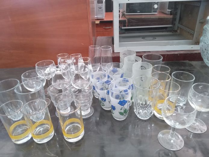 Drinking glasses