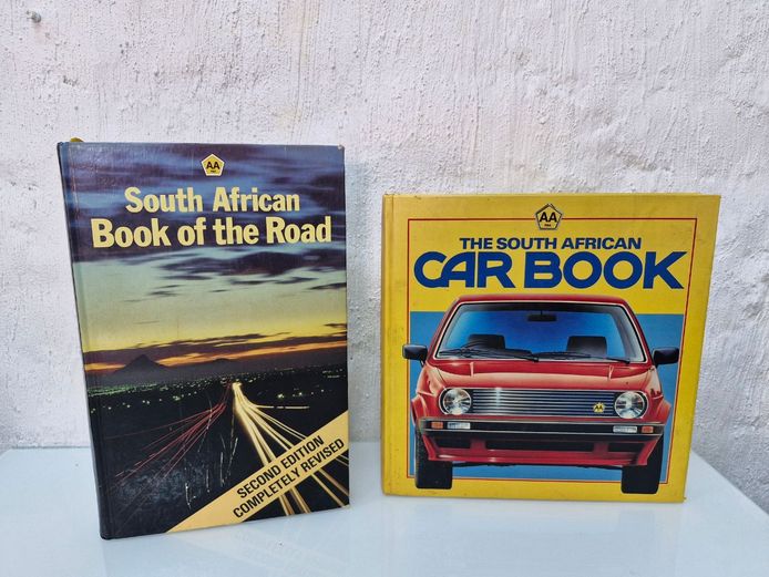 Vintage AA Book Set: SA Book of the Road & The South African Car Book