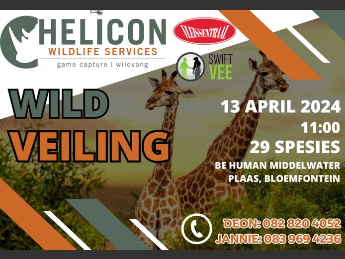 HELICON WILDLIFE SERVICES GAME AUCTION