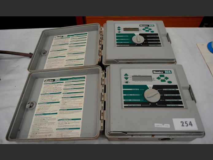 LOT: 2 x HUNTER ICC PUMP CONTROL STATIONS [Untested]