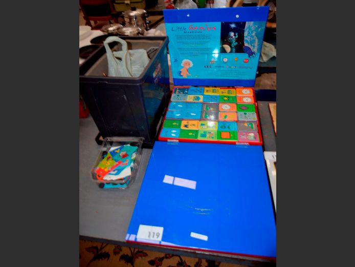 "LITTLE GENIUS" EDUCATIONAL CARDS IN PERSPEX HOLDERS, etc