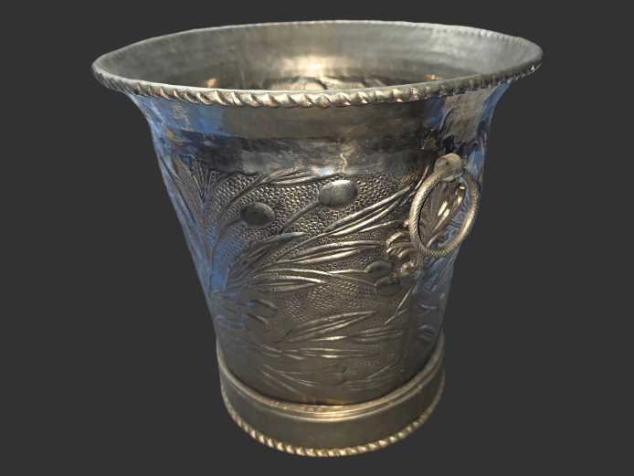 SILVER PEWTER CHAMPAGNE COOLER