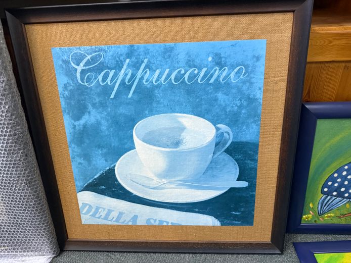 Cappuccino Print - Framed 