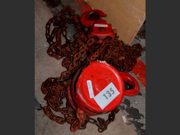 YALE 2-TON CHAIN BLOCK