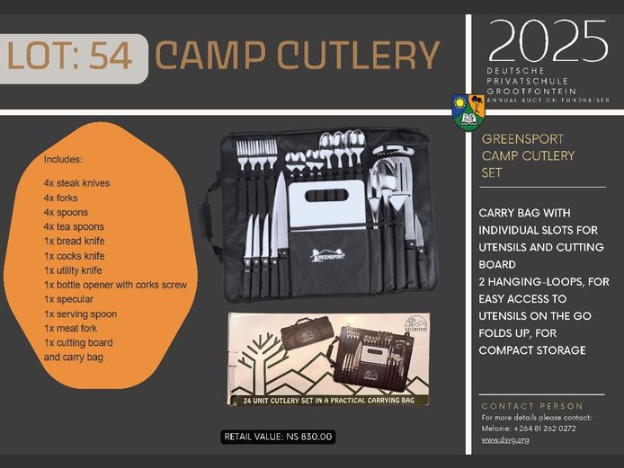 CAMP CUTLERY