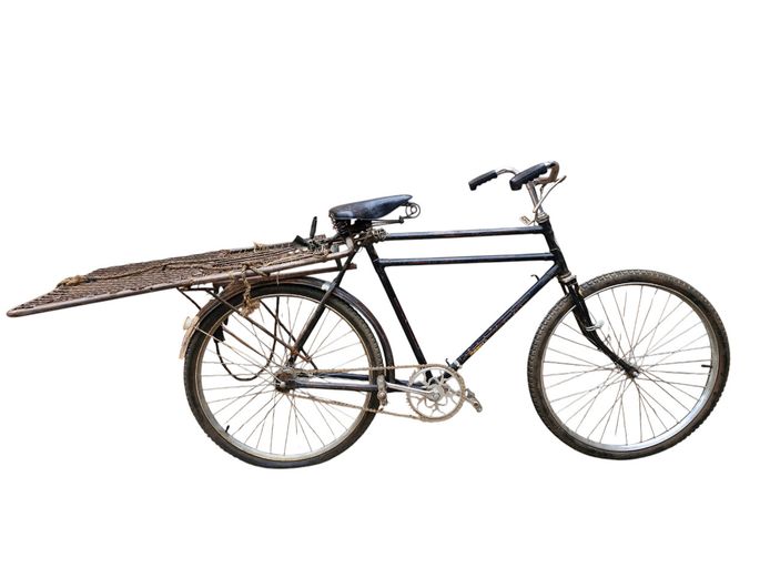 Vintage Romario Delivery Bicycle with Extended Rear Cargo Rack