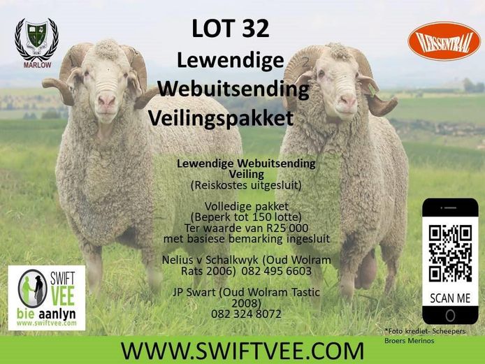 Lewendige Webuitsending Veilingspakket