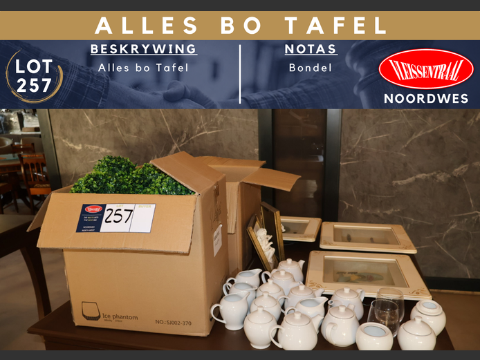 ALLES BO OP TAFEL