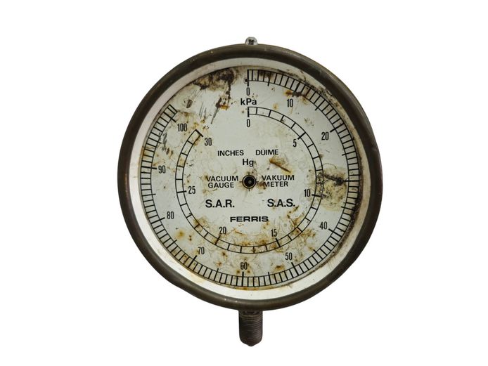 Vintage S.A.R. Ferris Vacuum Gauge