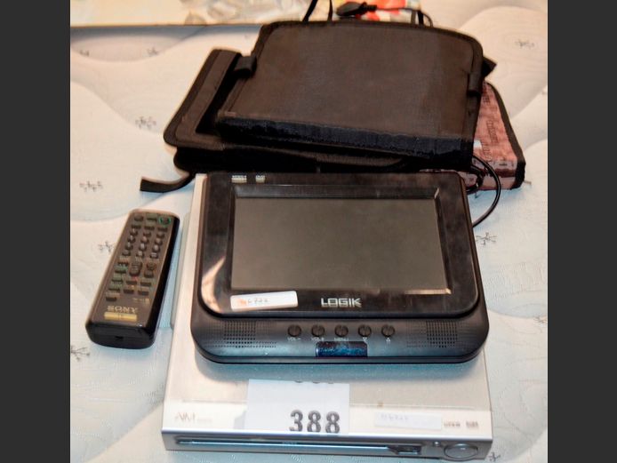 AIM DVD PLAYER, LOGIK PORTABLE DVD PLAYER, etc [Switch on]