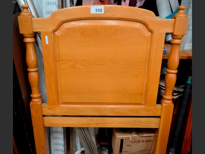 OAK SINGLE HEADBOARD