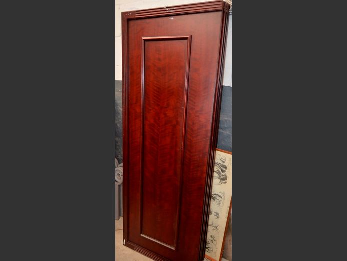 MAHOGANY WALL MOUNT QUEEN SIZE HEADBOARD