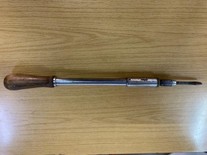 Vintage Stanley Yankee Spiral ratchet Screwdriver 