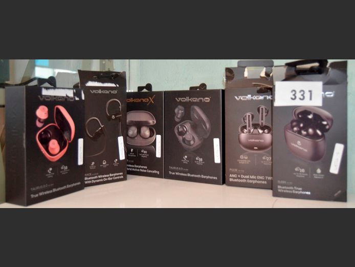 VARIOUS BLUETOOTH EARPHONES [Untested] [4,5,6]