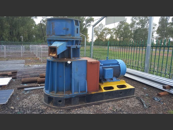 Pelleting machine with 50kva BMG motor and DB board