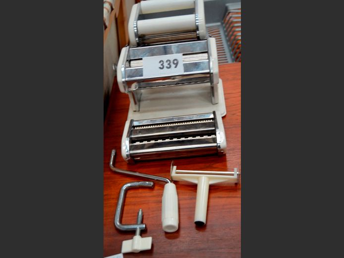 PASTA MAKER WITH ATTACHMENTS [Including Ravioli Roller]