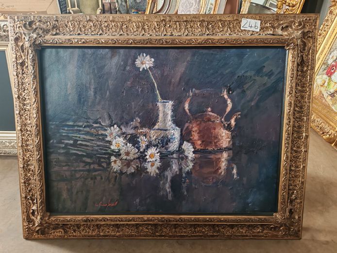 "From the Garden" Painting - Oswald Eatwell (STC)