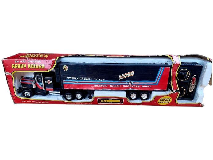 1980's Remote Controlled Semi-Trailer Truck