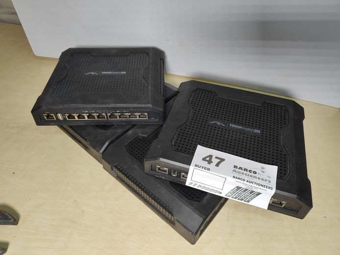 4 X TOUGH SWITCH GIGABITE SWITCHES