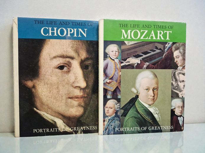 Vintage "Portraits of Greatness" Musical Biography Set
