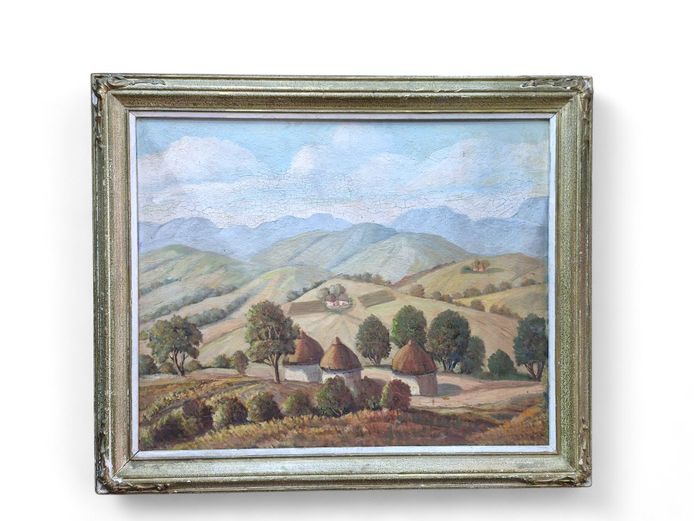Antique Framed Original Painting