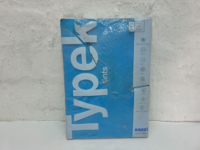 Sappi Typek Tints Blue A4 Paper 160gsm 100 Sheets