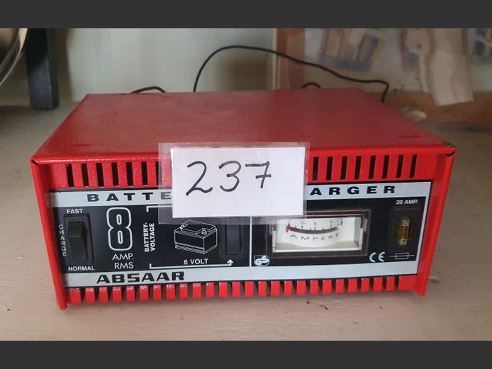 ABSAAR 12VOLT CAR BATTERY CHARGER [Untested]