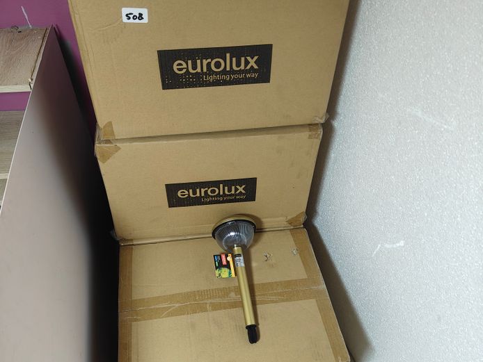 4 X BOXES SOLAR SPIKE LIGHTS