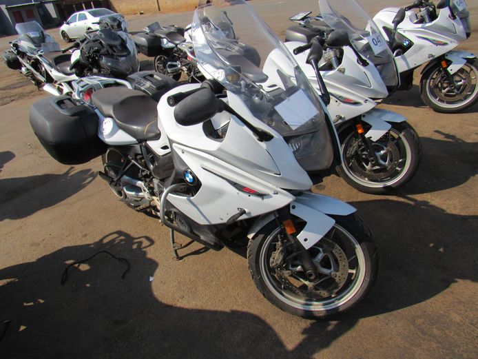 2015 White BMW F 800 GT