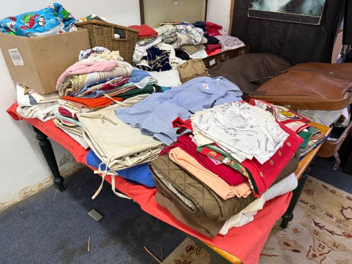 Lot of Clothes & Materials 