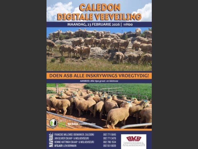 CALEDON DIGITALE VEEVEILING