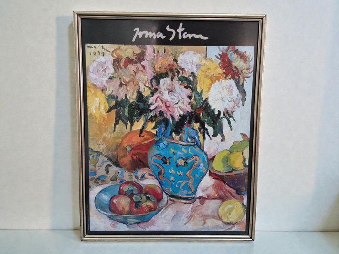 Irma Stern "Flowers and Fruit" Exhibition Poster Print