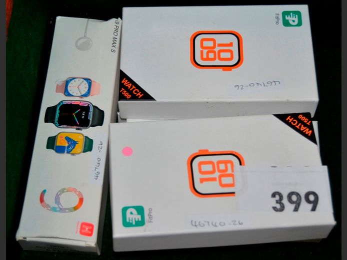 LOT OF 4: VARIOUS SMART WATCHES [Untested]